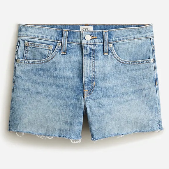 *nwt* J. Crew Mid-Rise denim short - Picture 3 of 5